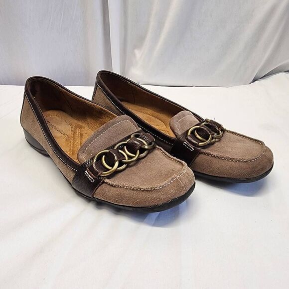 Naturalizer Cecily Suede Leather Women's Loafers Size 8 - Picture 9 of 9